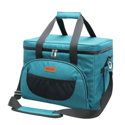 Large Capacity Insulated Handbag Outdoor Oxford Picnic Bag