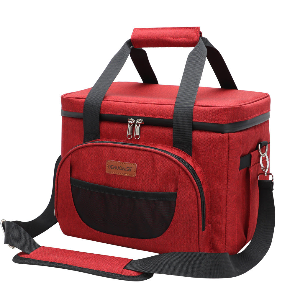 Large Capacity Insulated Handbag Outdoor Oxford Picnic Bag