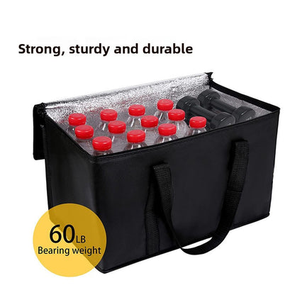 Large Capacity Insulated Tote Bag with Handles