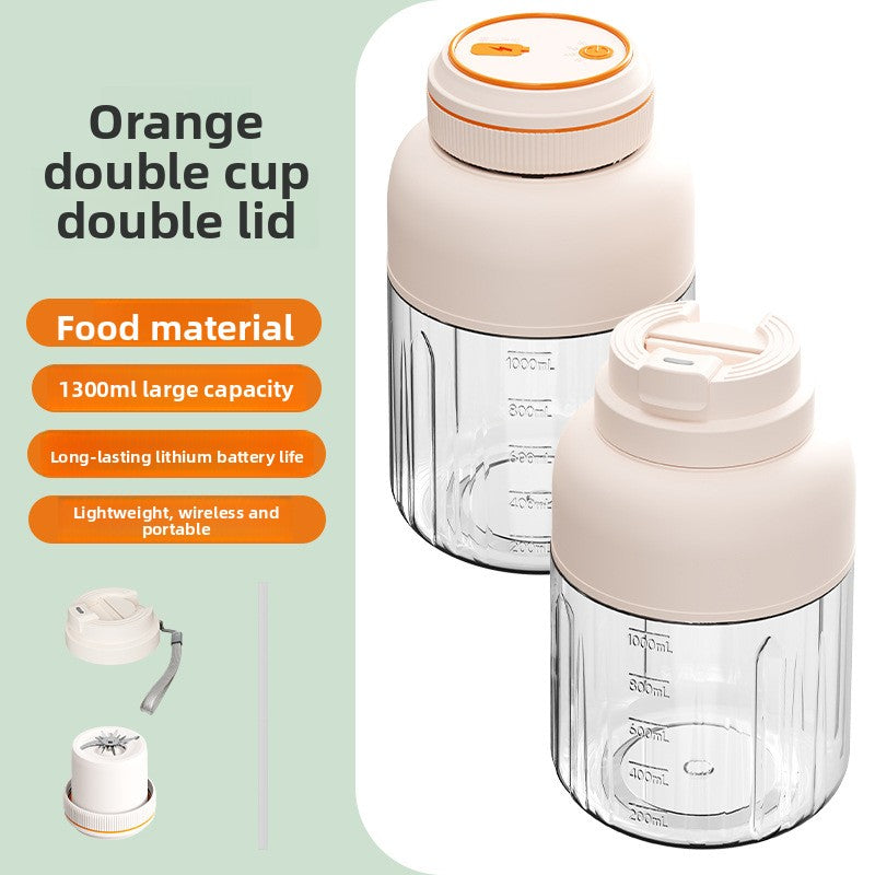 Large-capacity juicing cup