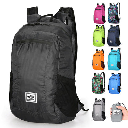 Large Capacity Lightweight Printed Sports Travel Backpack