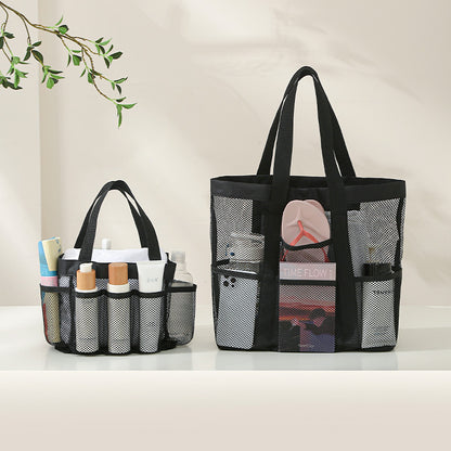 Large Capacity Mesh Beach Storage Bag