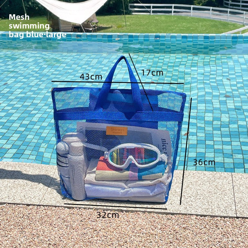 Large Capacity Mesh Beach Storage Bag