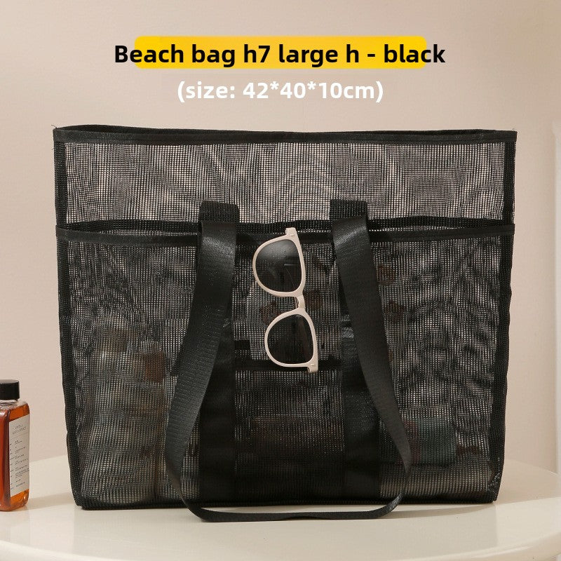 Large Capacity Mesh Beach Storage Bag