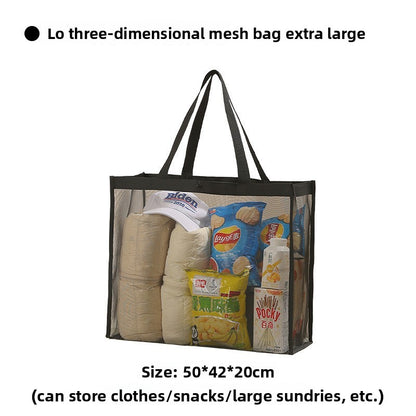 Large Capacity Mesh Beach Storage Bag