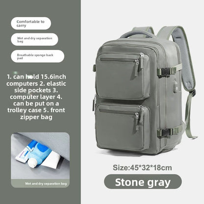 Large-capacity multi-functional backpack