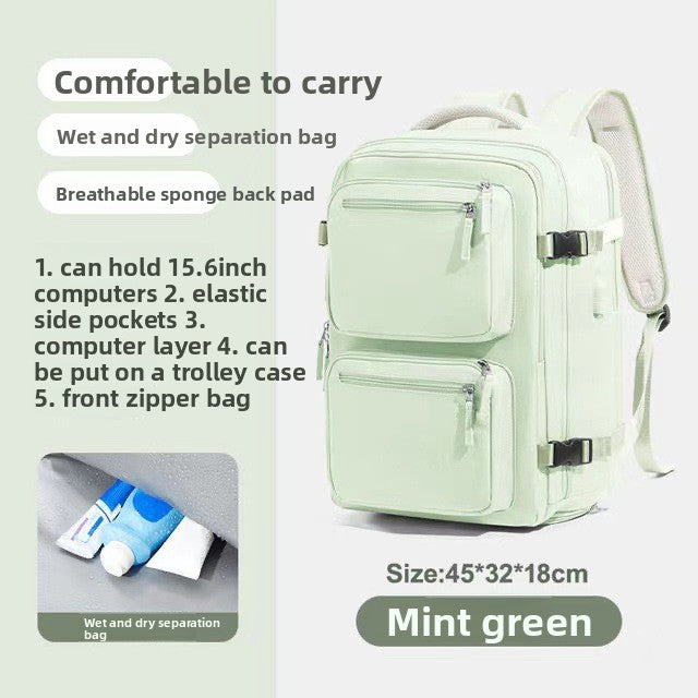 Large-capacity multi-functional backpack