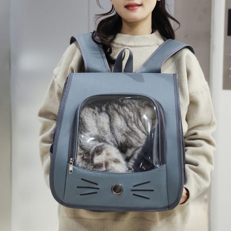 Large capacity pet backpack