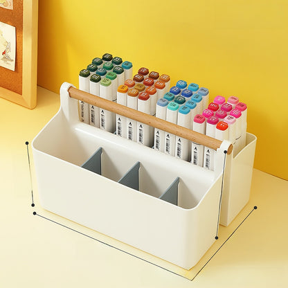 Large Capacity Plastic Pen Holder