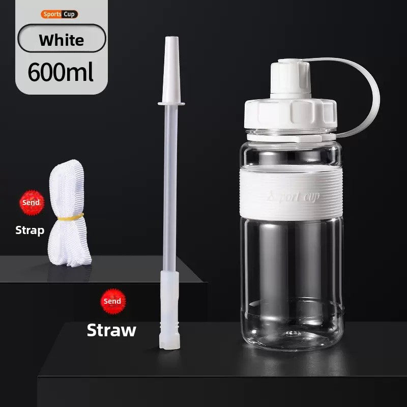 Large Capacity Plastic Straw Cup with Tea Infuser