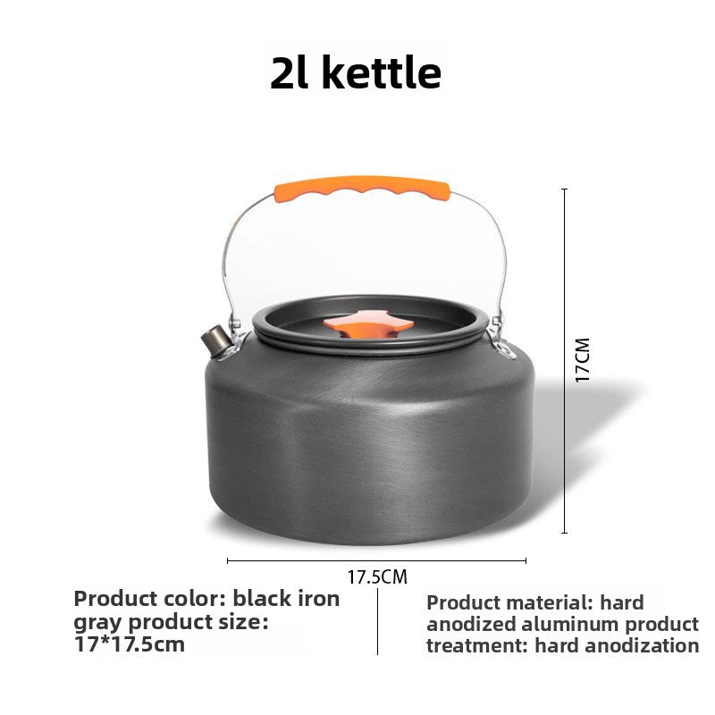 Large capacity portable kettle