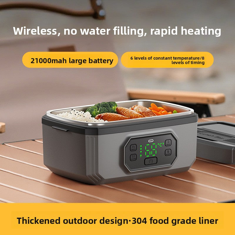 Large Capacity Portable Rechargeable Lunch Box