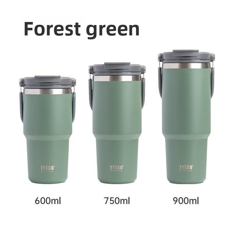 Large-Capacity Portable Stainless Steel Car Thermos Cup