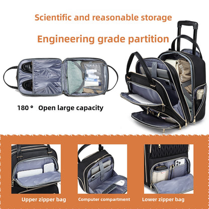 Large-capacity portable suitcase