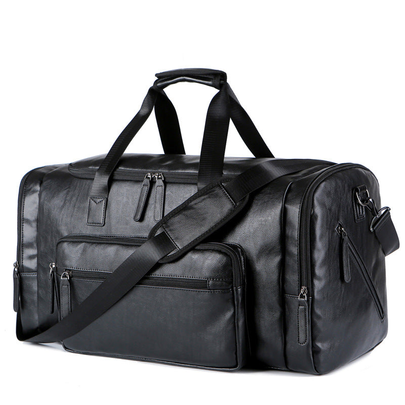 Large Capacity PU Leather Travel Bag