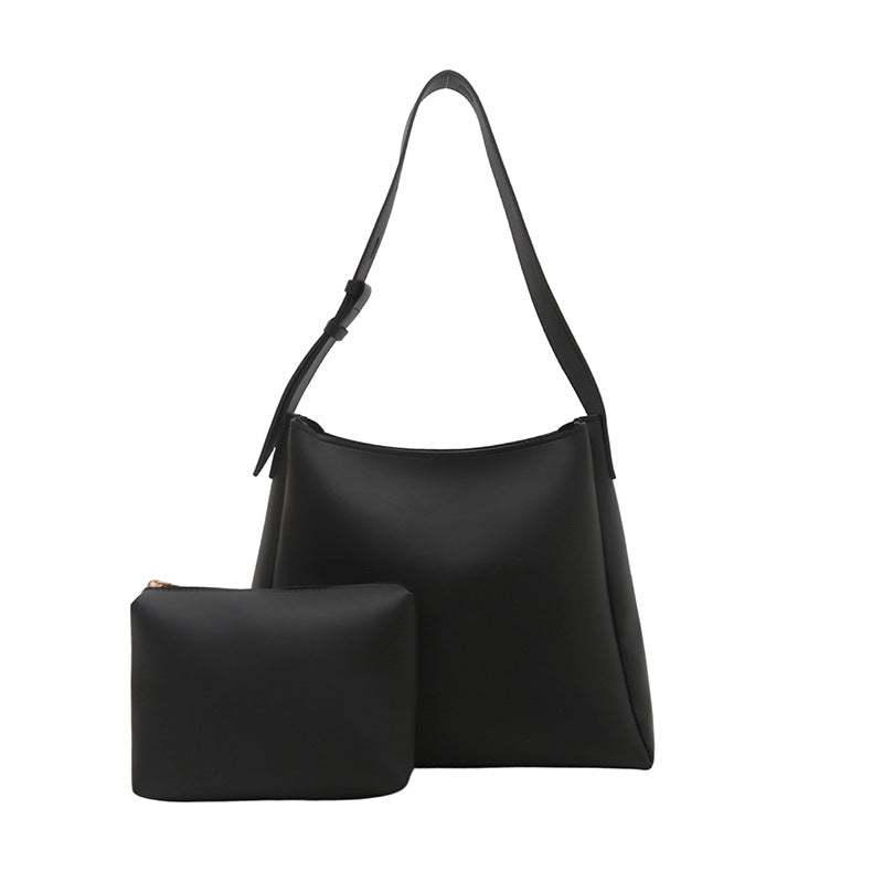 Large-Capacity PU Tote Bag for Women