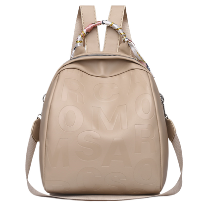 Large Capacity PU Travel Backpack