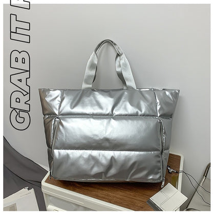 Large Capacity PU Travel Shoulder Bag