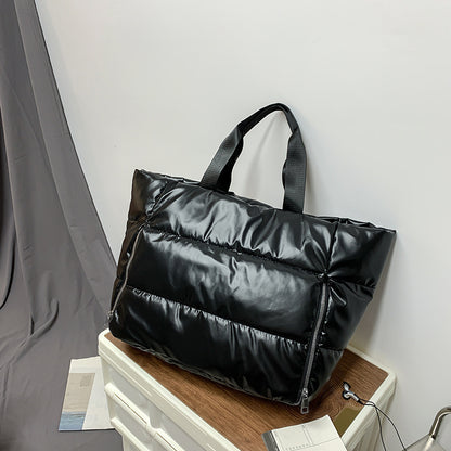 Large Capacity PU Travel Shoulder Bag