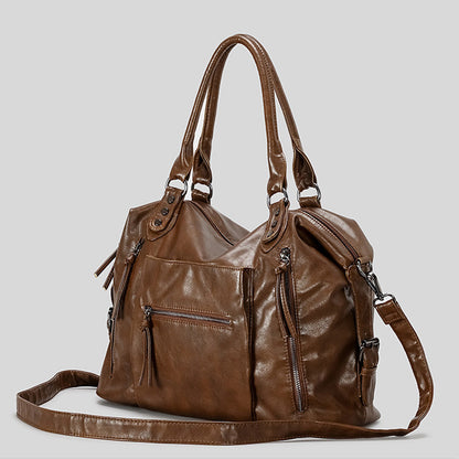 Large Capacity Retro Shoulder Tote Bag