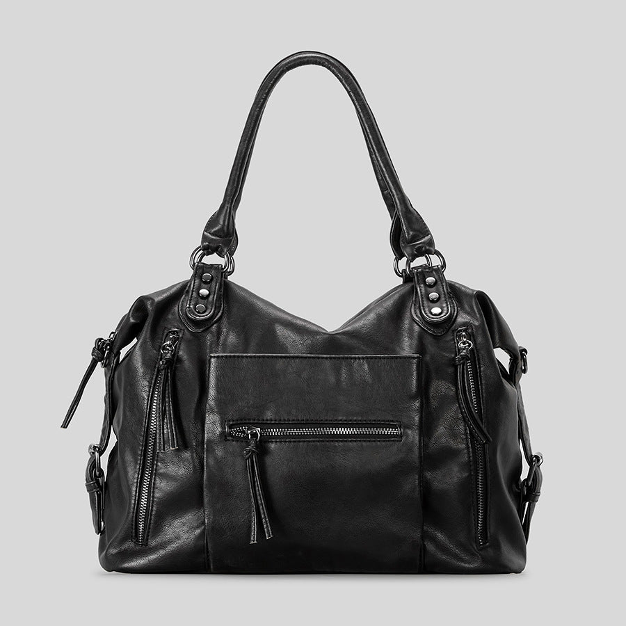 Large Capacity Retro Shoulder Tote Bag