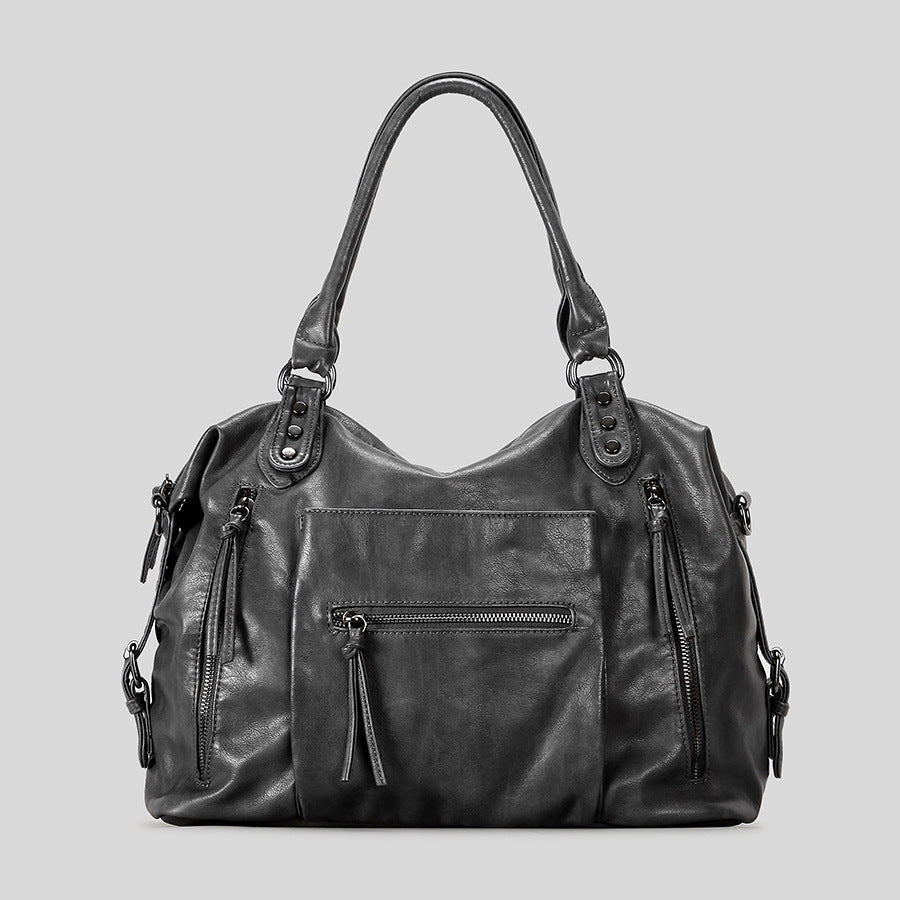 Large Capacity Retro Shoulder Tote Bag
