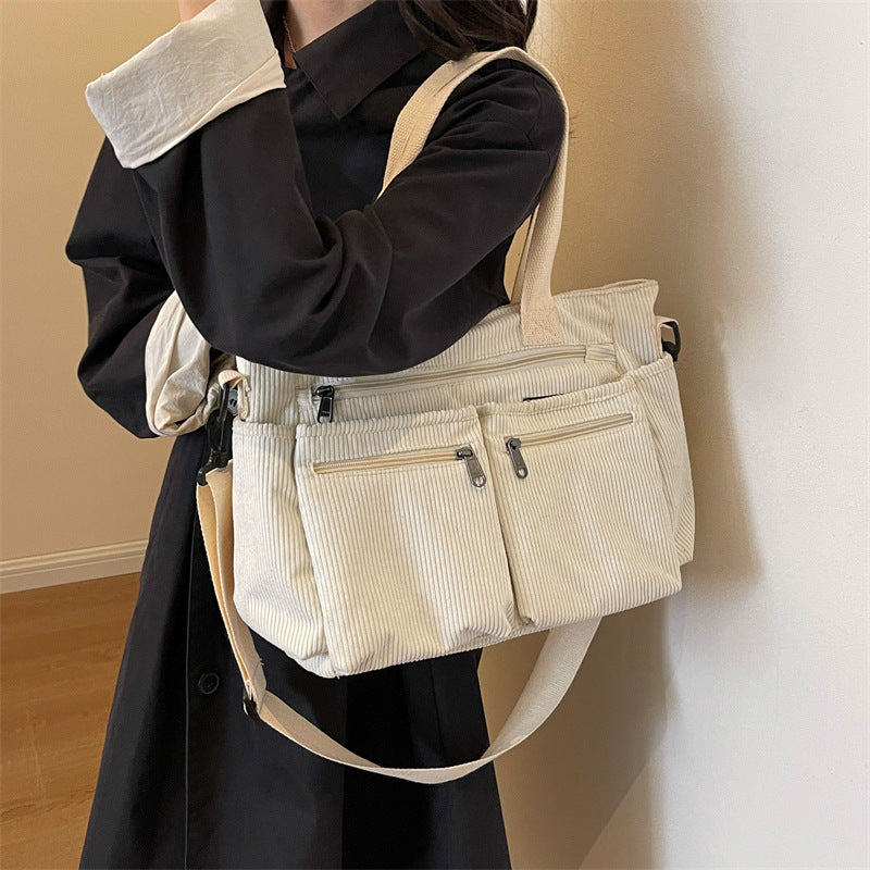 Large-Capacity Shoulder Bag