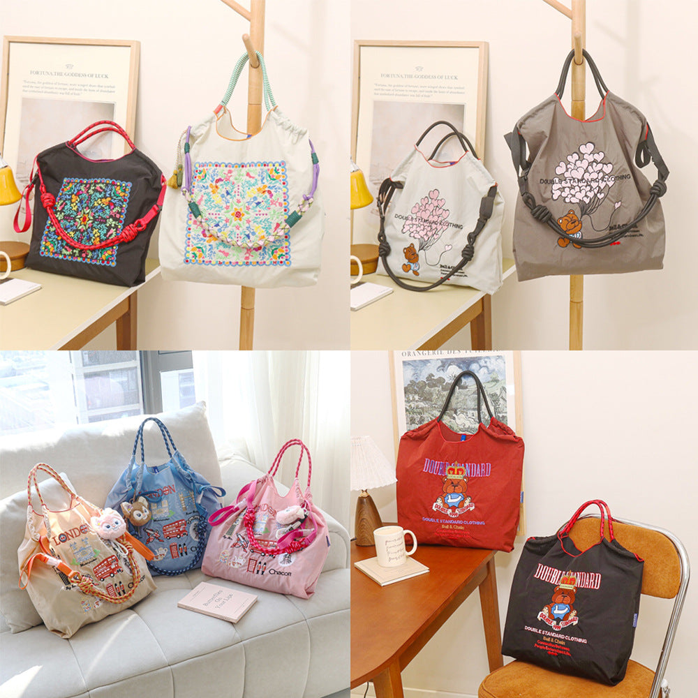 Large Capacity Shoulder Shopping Bag
