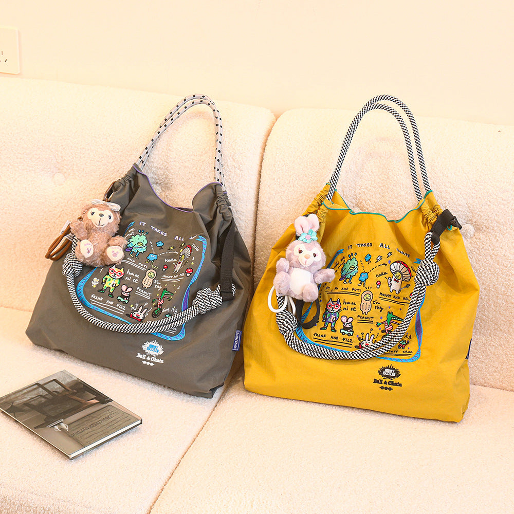 Large Capacity Shoulder Shopping Bag