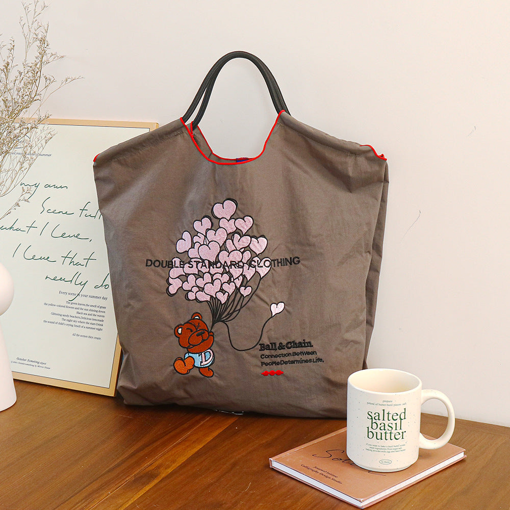 Large Capacity Shoulder Shopping Bag