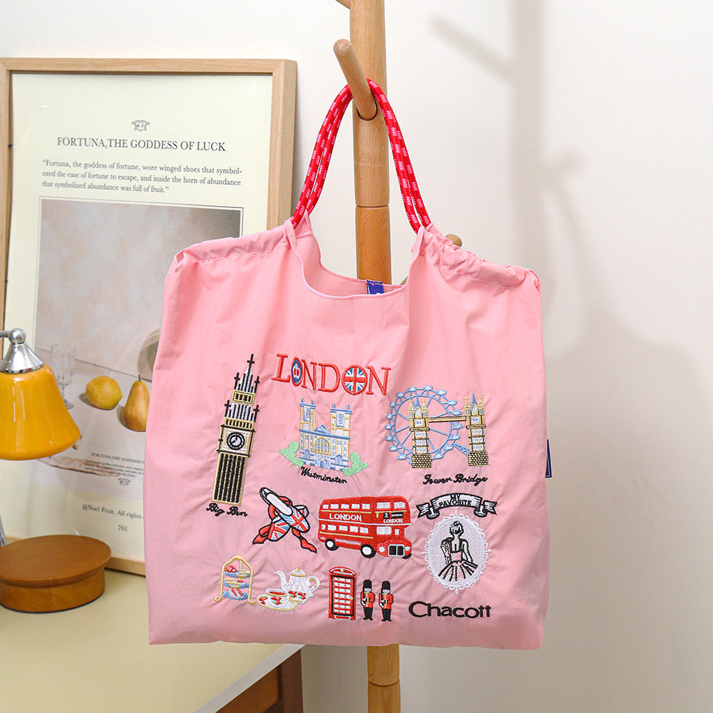 Large Capacity Shoulder Shopping Bag