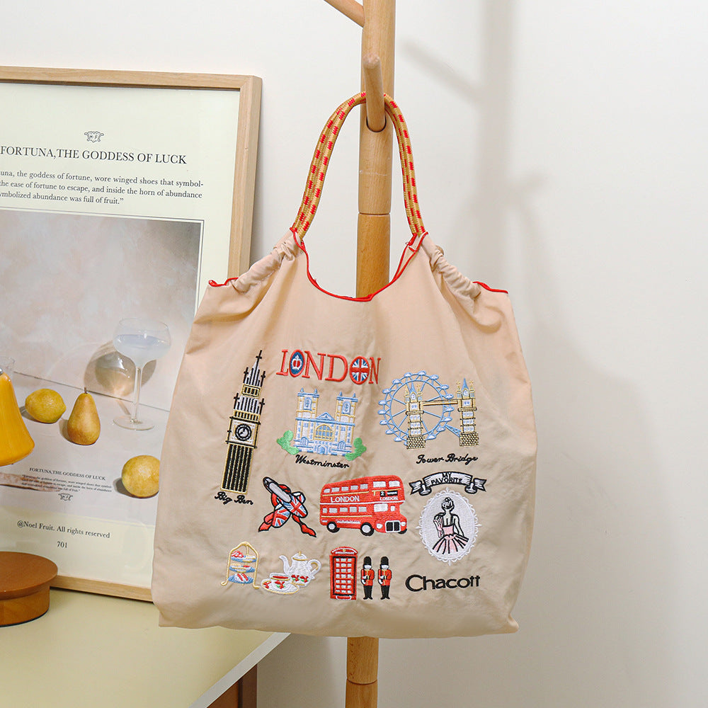 Large Capacity Shoulder Shopping Bag
