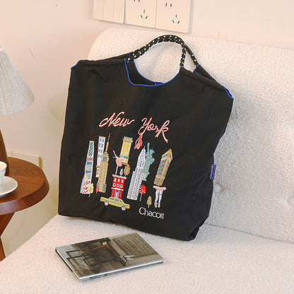 Large Capacity Shoulder Shopping Bag