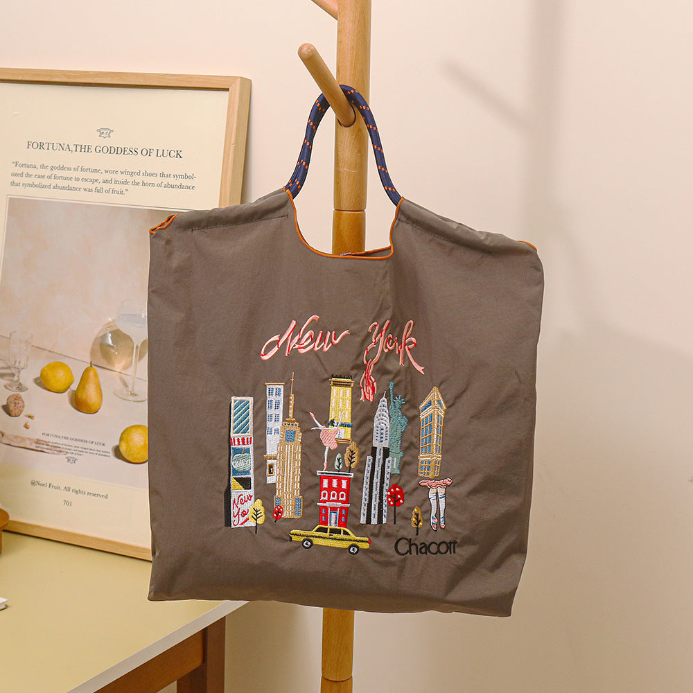 Large Capacity Shoulder Shopping Bag
