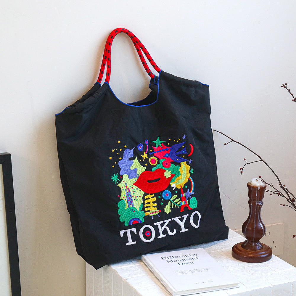 Large Capacity Shoulder Shopping Bag