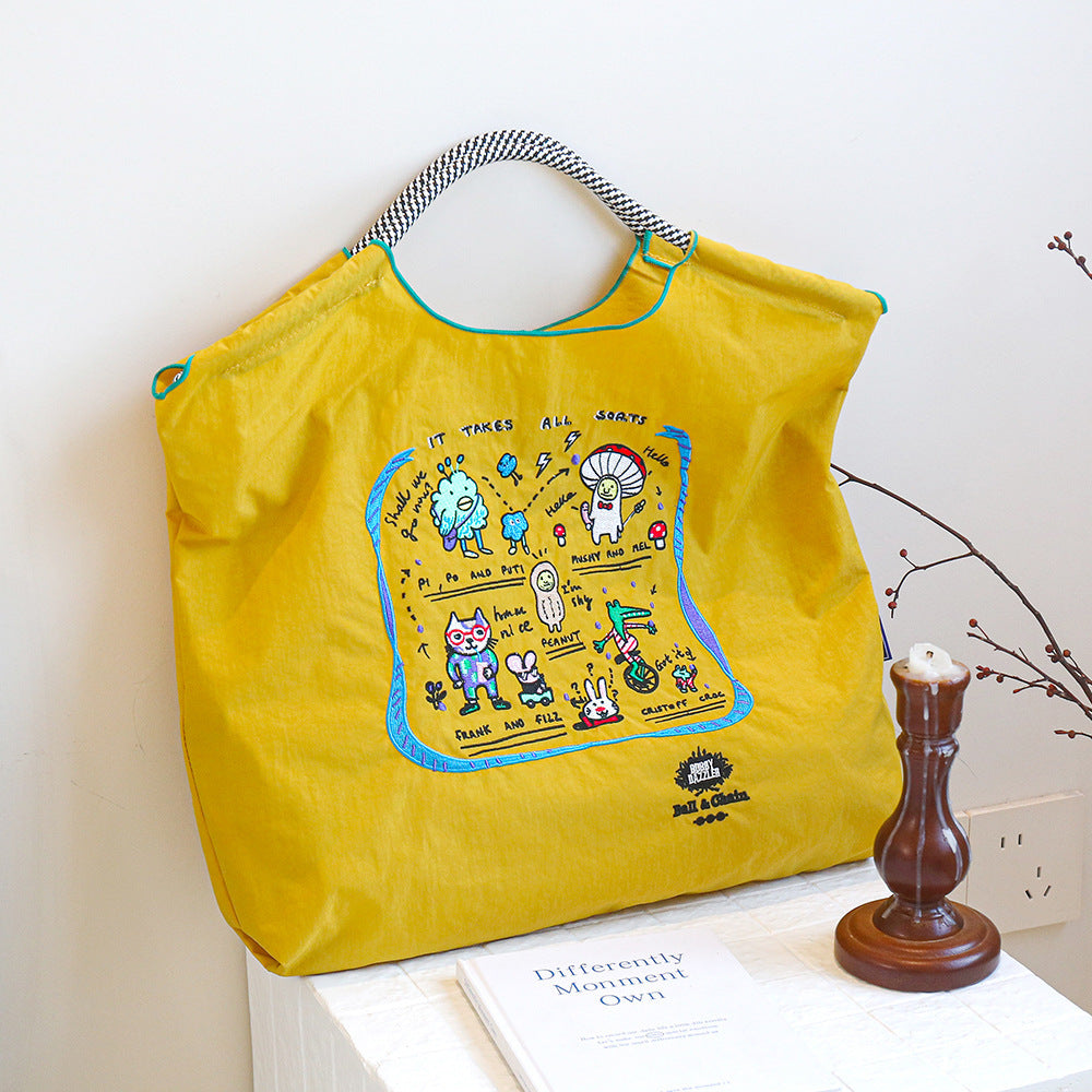 Large Capacity Shoulder Shopping Bag