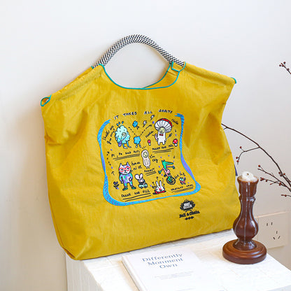 Large Capacity Shoulder Shopping Bag