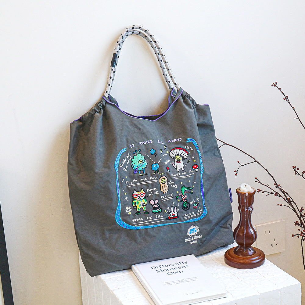 Large Capacity Shoulder Shopping Bag
