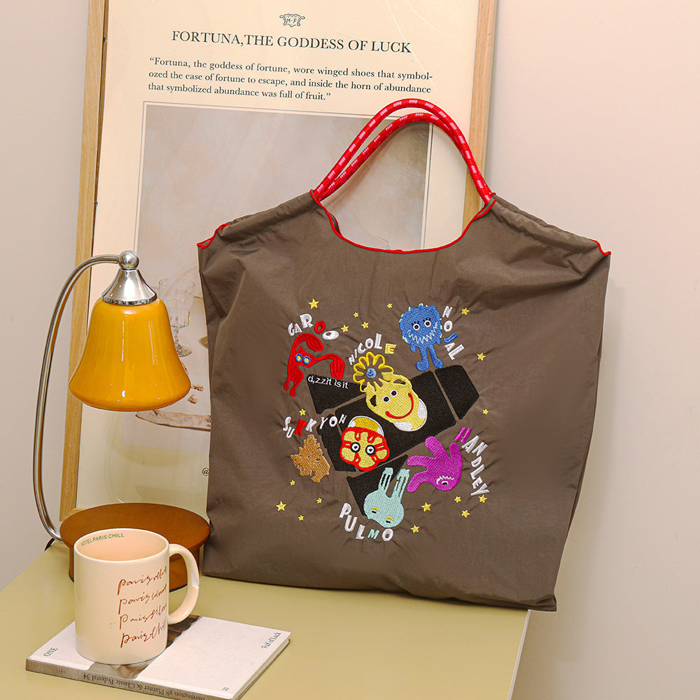Large Capacity Shoulder Shopping Bag