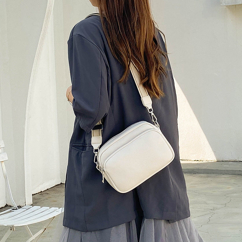 Large-capacity slouchy crossbody bag