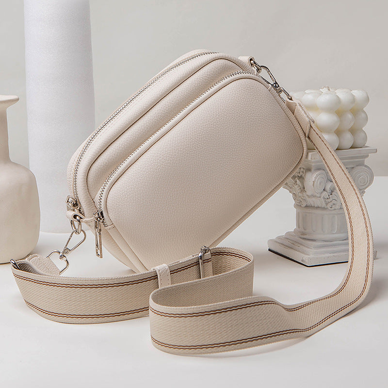 Large-capacity slouchy crossbody bag