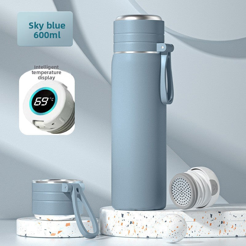 Large-capacity stainless steel water cup with high appearance level