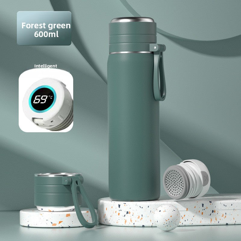 Large-capacity stainless steel water cup with high appearance level