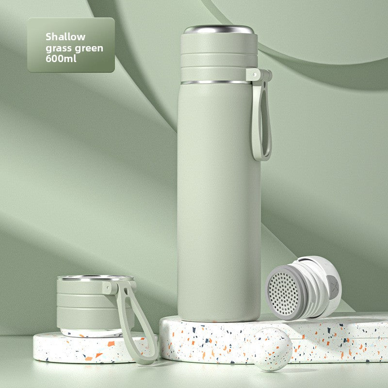 Large-capacity stainless steel water cup with high appearance level