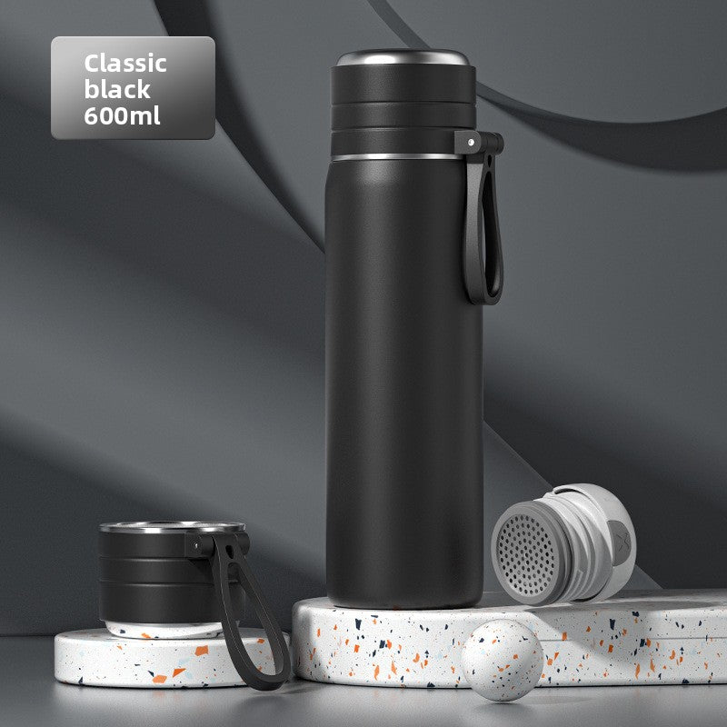 Large-capacity stainless steel water cup with high appearance level