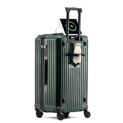Large-capacity suitcase for women with a handle