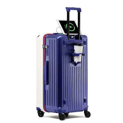 Large-capacity suitcase for women with a handle