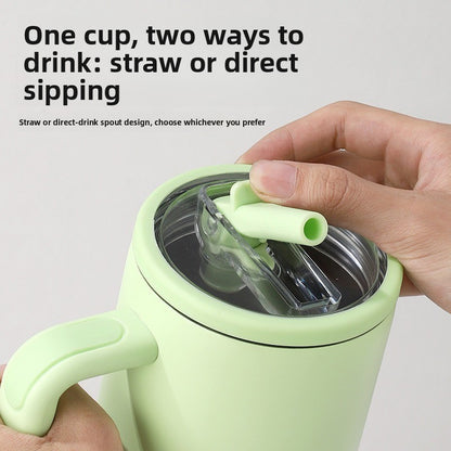 Large-capacity thermos mug