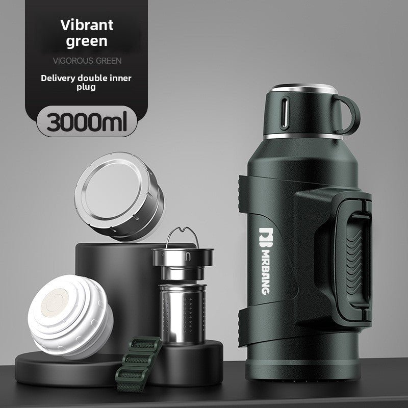 Large Capacity Thermos with Tea Infuser