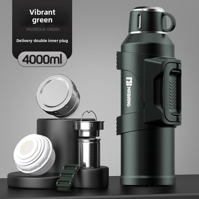 Large Capacity Thermos with Tea Infuser